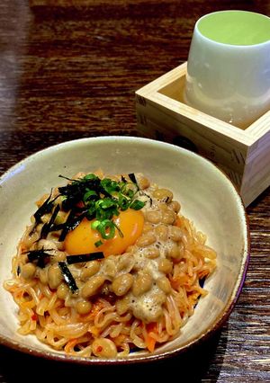 白滝キムチ納豆-レシピのメイン写真