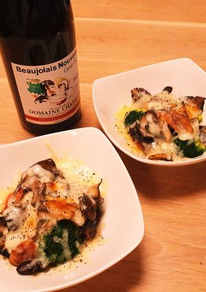 ワインに合う♪舞茸のチーズ焼き-レシピのメイン写真