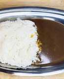 鯛あらと昆布で出汁を取った、カレーライス