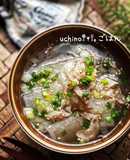 ねぎ塩豚スープが抜群♪♪大根スープ