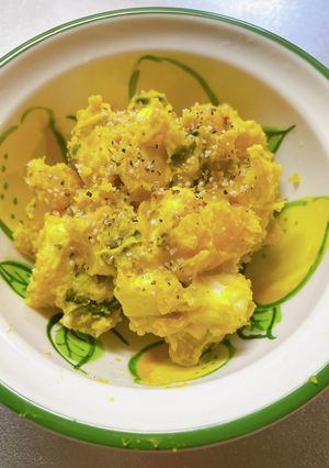 腸活かぼちゃサラダ-レシピのメイン写真