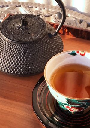 緑茶葉が香り高いほうじ茶葉に-レシピのメイン写真