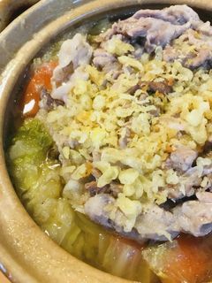 鍋の素●大根おろし出汁の白菜&豚肉鍋-レシピのメイン写真