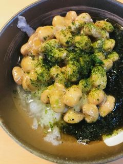 毎日の納豆●もずく酢&大根おろし添え-レシピのメイン写真