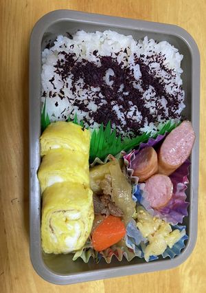 中学生女子弁当　1.12-レシピのメイン写真