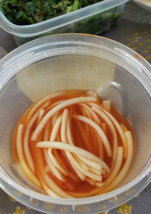 大根の皮のコチュジャンピックルス-レシピのメイン写真