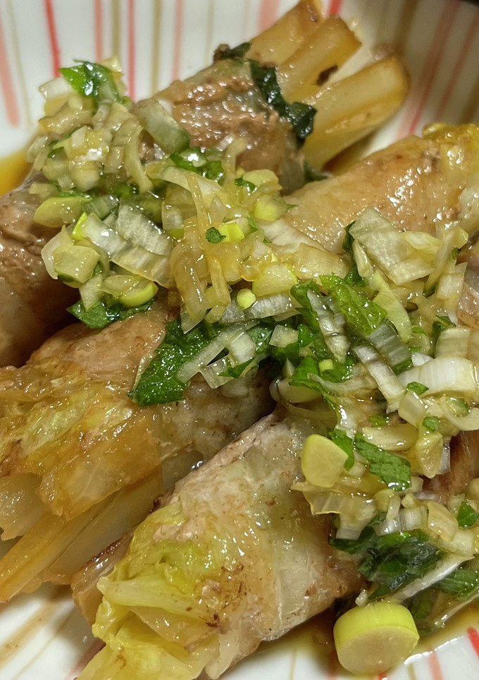 さっぱり簡単！白菜の肉巻き-レシピのメイン写真