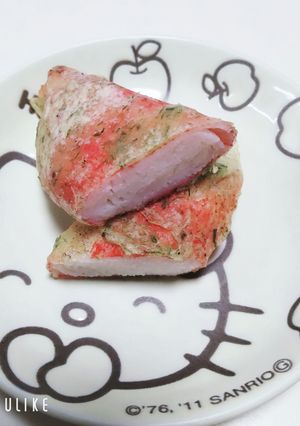 お弁当用に♪カニカマの天ぷら♡青海苔入り-レシピのメイン写真