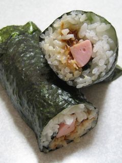 超簡単!魚肉ソーセージとかつお節のり巻き-レシピのメイン写真