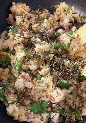 【ズボラ主婦】煮卵アレンジ和風炒飯-レシピのメイン写真