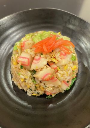 なるとゴロっとヘルシーチャーハン-レシピのメイン写真