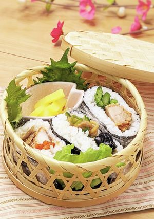 115-1.バランスおにぎり 鶏唐編-レシピのメイン写真