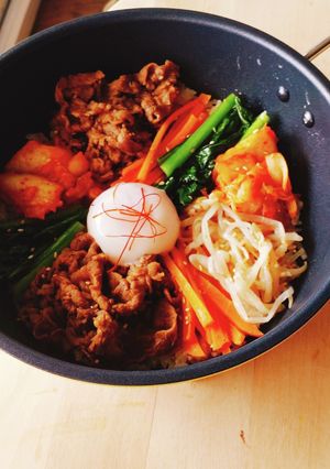 石焼ビビンバ☆もやしナムル☆熱々☆常備菜-レシピのメイン写真