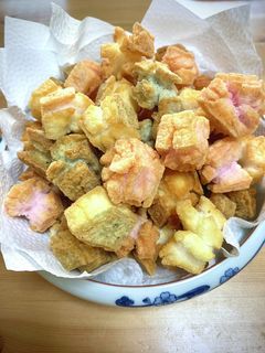 かきもち (塩味おかきの煎餅)-レシピのメイン写真