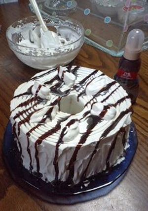 バニラシフォンケーキ-レシピのメイン写真