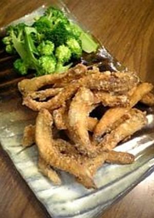 骨ごと全部!カレイ(ヤマガレイ)唐揚げ-レシピのメイン写真