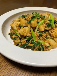 麻婆れんこん-レシピのメイン写真