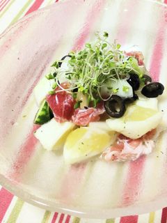 日向夏と蕪(かぶ)のサラダ-レシピのメイン写真