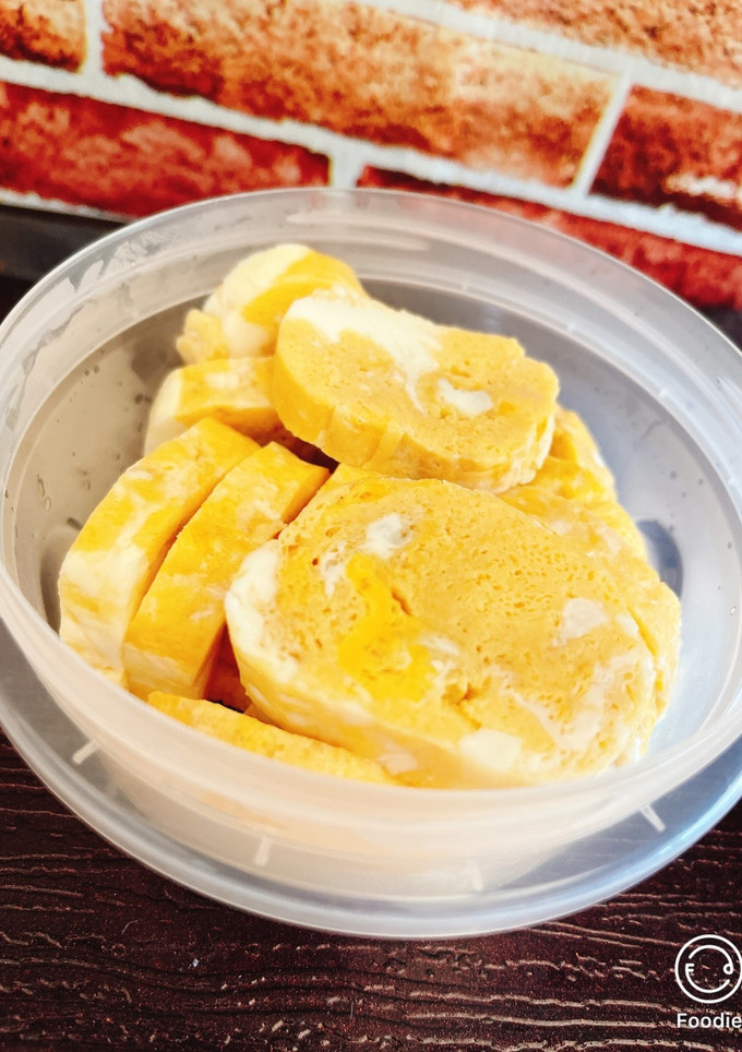 レンジだけで簡単だし巻き卵-レシピのメイン写真