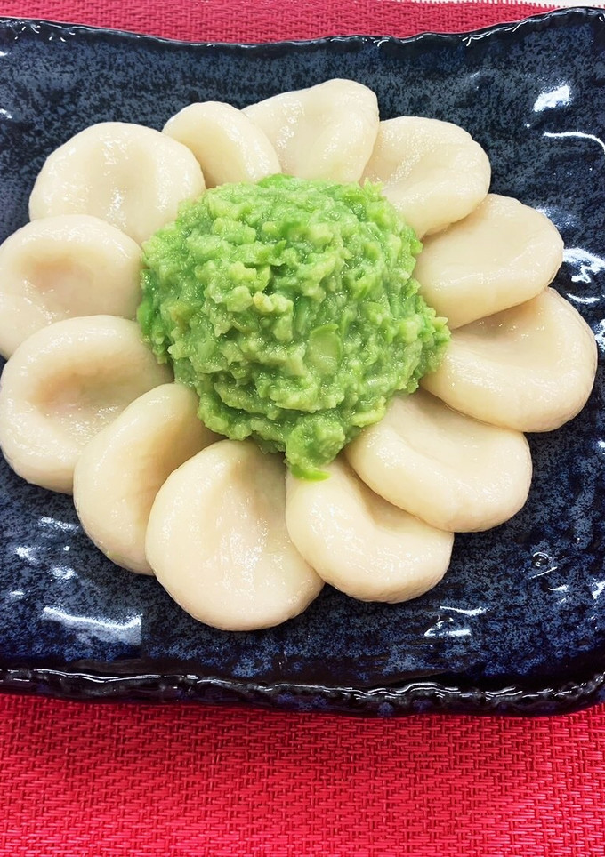 ずんだ白玉-レシピのメイン写真