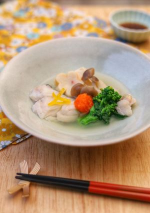 フライパンで！タラのちり蒸し　お店風♡　-レシピのメイン写真