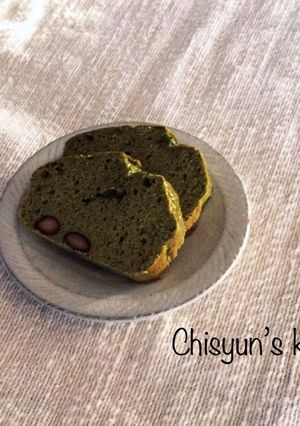 抹茶黒豆パウンド-レシピのメイン写真