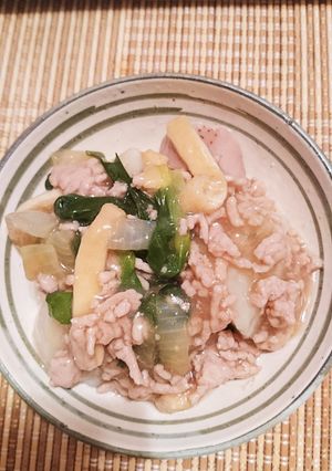 応用！ミンチのあんかけ〜-レシピのメイン写真