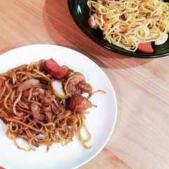 รูปของ うちの簡単焼きそば！