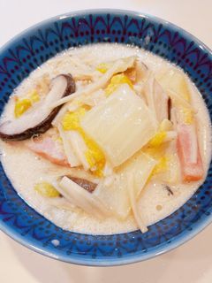 白菜とベーコンのミルク煮-レシピのメイン写真