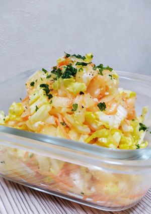 野菜をもりもり♪ 塩麹の美肌コールスロー-レシピのメイン写真