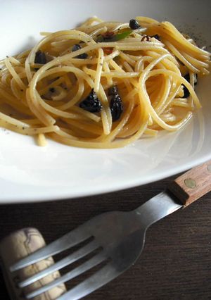 レーズンペペロンチーノ♪-レシピのメイン写真