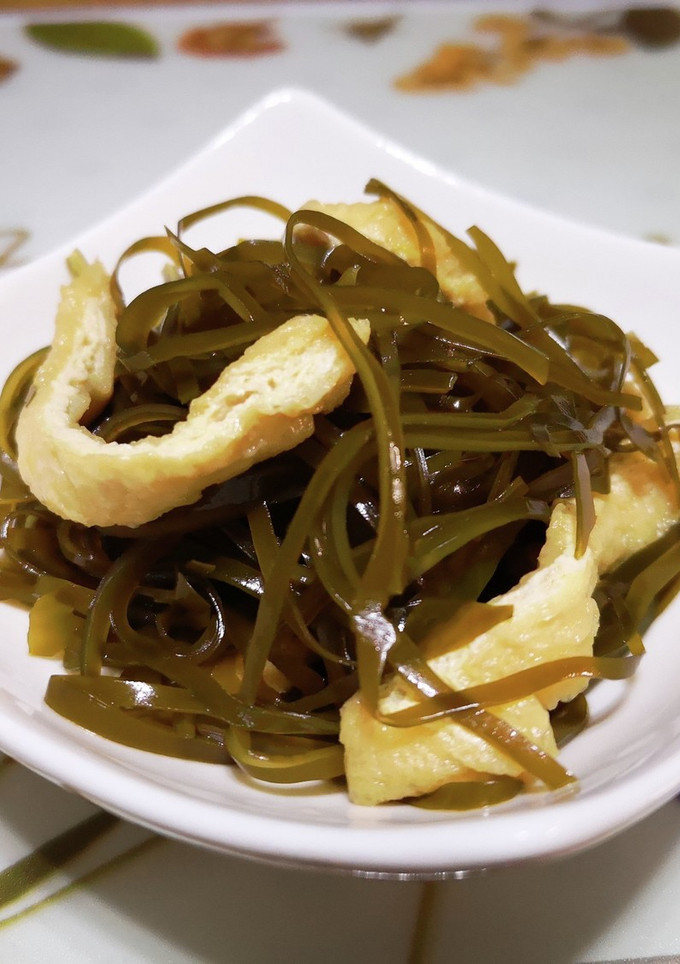 簡単切り昆布と油揚げの煮物-レシピのメイン写真