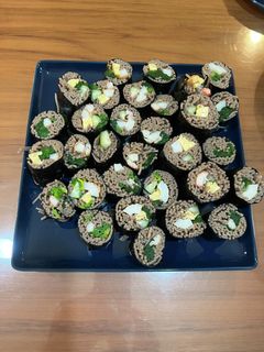 蕎麦寿司 輪ゴム使用-レシピのメイン写真