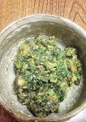 【ご飯のお供】大根葉みそ-レシピのメイン写真
