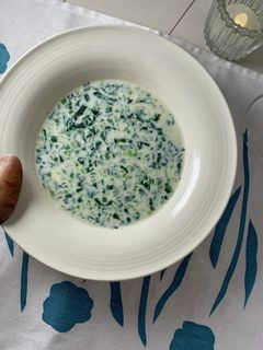 *ほうれん草のクリームスープ*-レシピのメイン写真