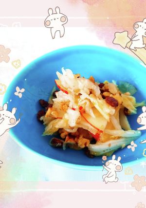 白菜とりんごのシャキシャキサラダ-レシピのメイン写真