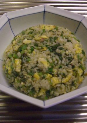 ほうれん草チャーハン-レシピのメイン写真
