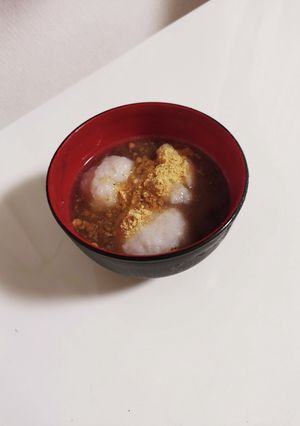 里芋でぜんざい-レシピのメイン写真