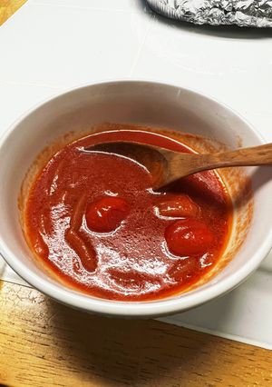 トマトペーストで簡単トマトスープ-レシピのメイン写真