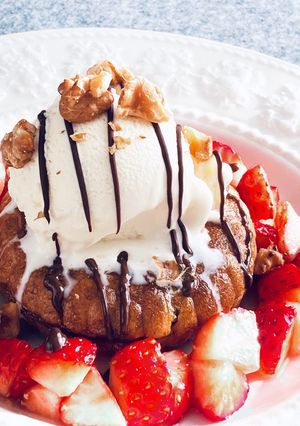 もなかをバターで焼いてみました♡-レシピのメイン写真
