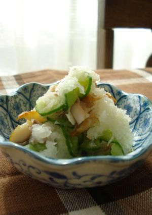 鯵干物☆さっぱりおろし和え-レシピのメイン写真