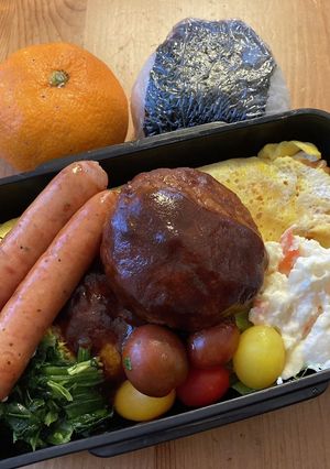 高校生男子弁当 264-レシピのメイン写真