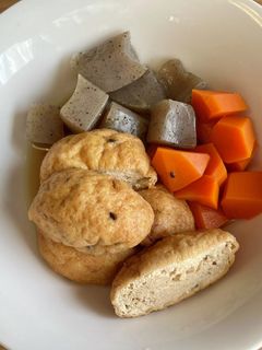 こんにゃくとがんもとにんじんの煮物-レシピのメイン写真