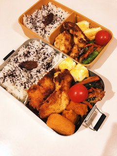 息子 夫 弁当 23/1/13-レシピのメイン写真