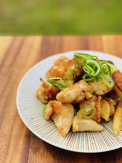 醤油にんにく香る、鶏肉とじゃがいも炒め。-レシピのメイン写真