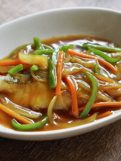 白身魚のカレー風味彩り野菜あんかけ-レシピのメイン写真