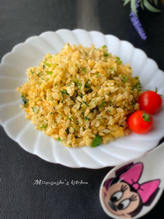 大葉の香り豊かなシンプル炒飯(派手無し)-レシピのメイン写真