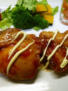 照り焼きピリカラチキン-レシピのメイン写真