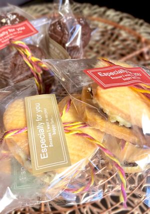 【ポリ袋で簡単】チョコがけバターサンド-レシピのメイン写真