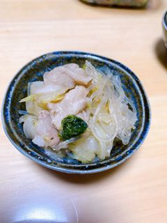 白菜と春雨の煮浸し-レシピのメイン写真